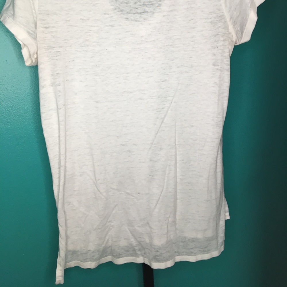 White short sleeved shirt